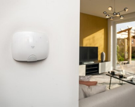 Intelligent heating systems located in our new build homes